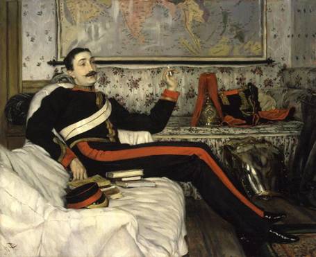 Frederick Gustavus Burnaby ca. 1870	by James Jacques Tissot Location TBD